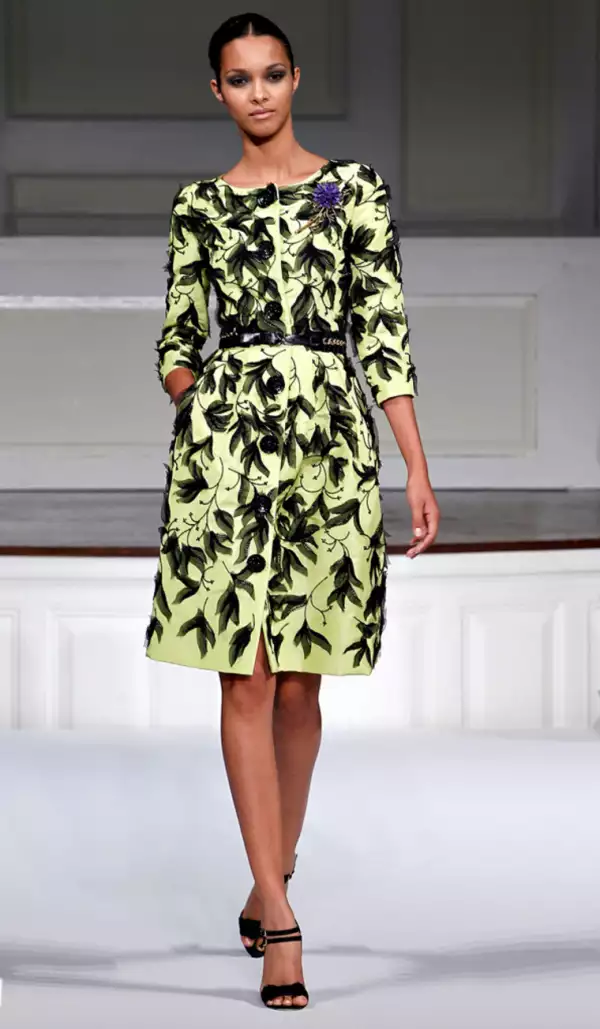 Vestido Óscar de la Renta plagio Felipe