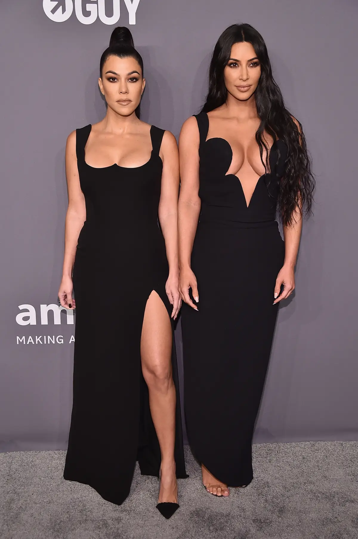 Kim y Kourtney Kardashian amfAR New York Gala 2019 - Arrivals
