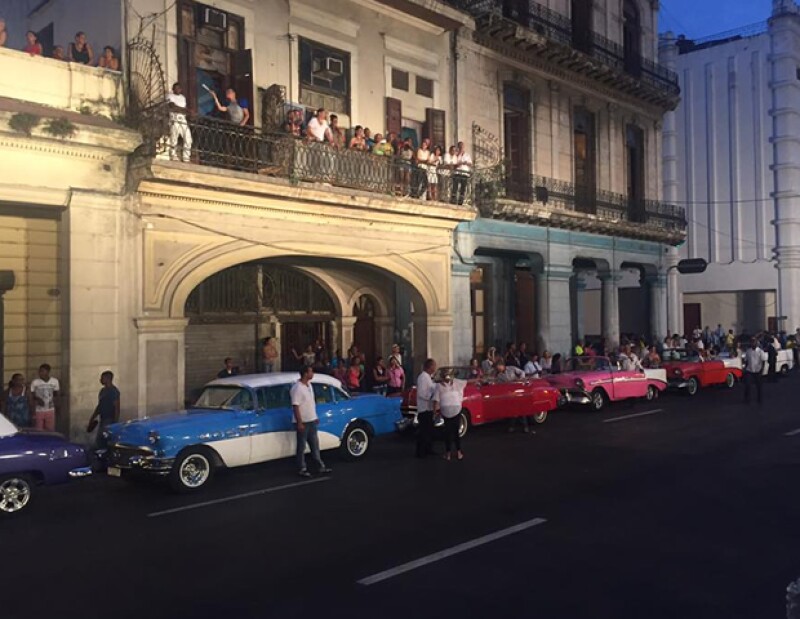 Chanel llevó a cabo su desfile en El Paseo del Prado en La Habana, Cuba.