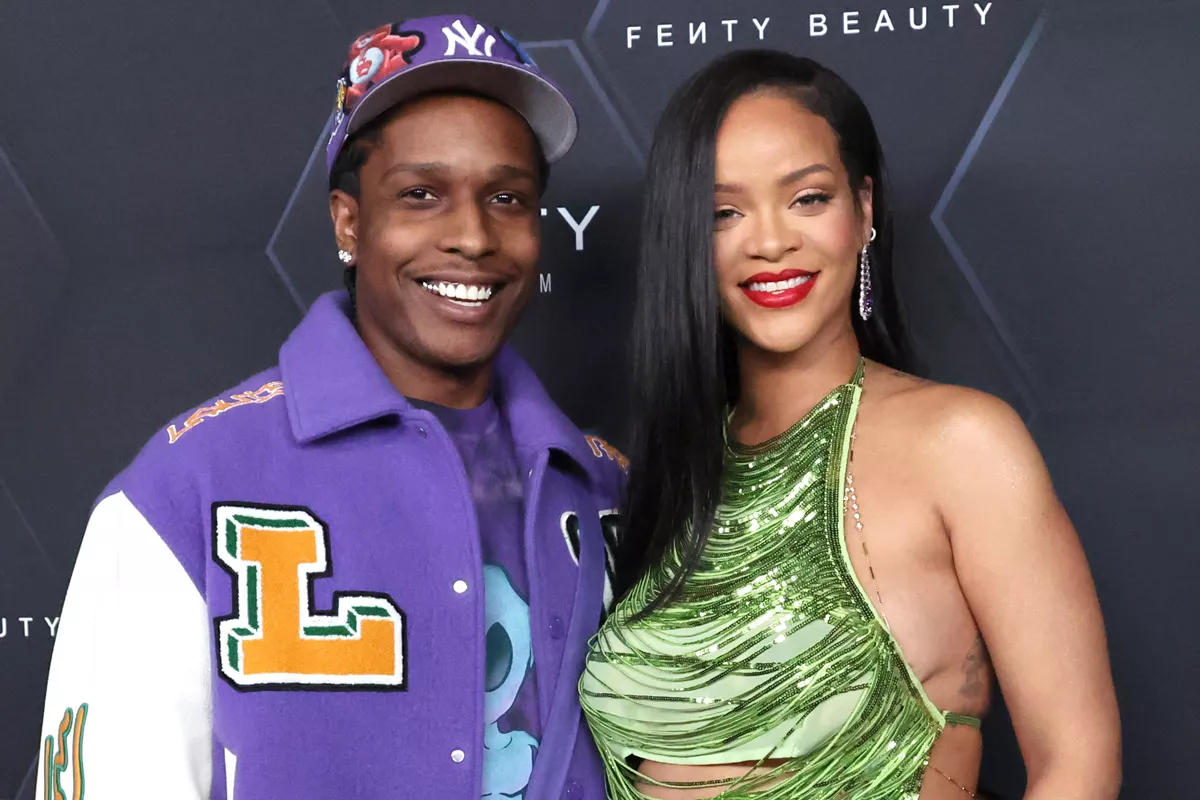 Rihanna y su pareja, el rapero A$AP Rocky