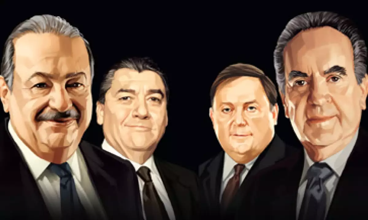 Carlos Slim, Alberto Baillères y José Antonio Fernández Carbajal hicieron el 1-2-3 dentro del ranking 2011 de Los 100 Empresarios más Importantes de México. (Foto: Revista Expansión)
