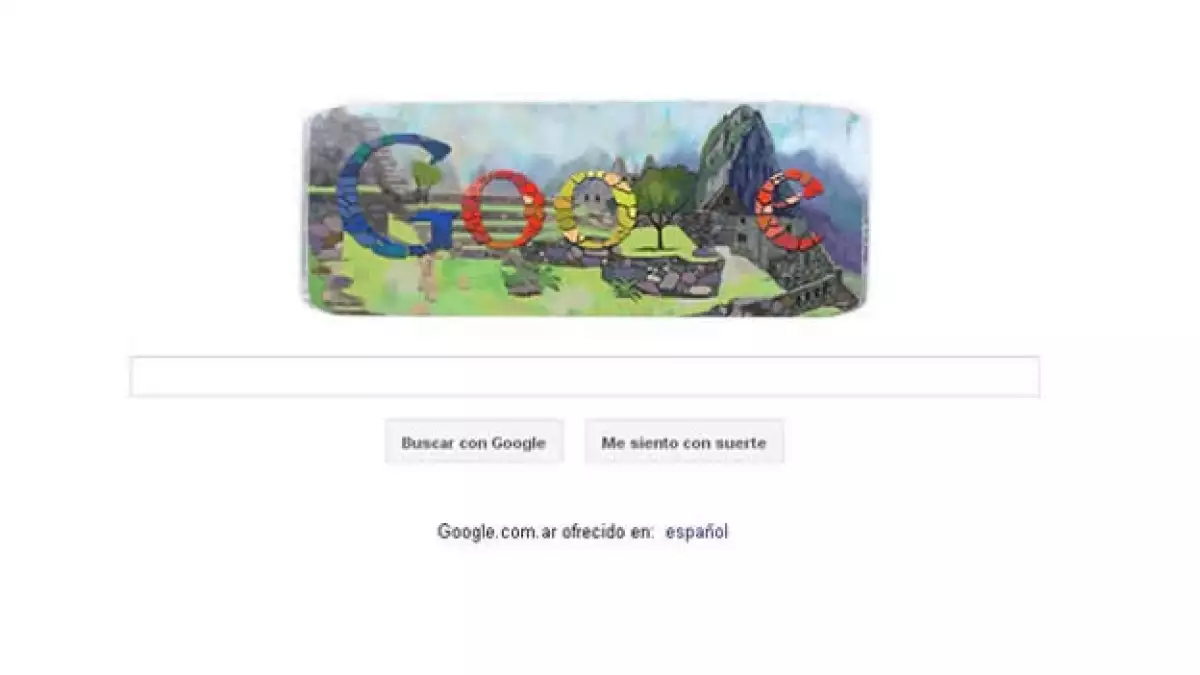 doodle machu picchu