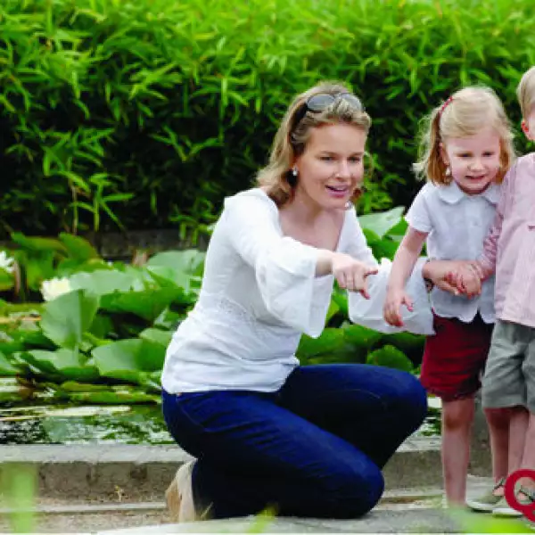 Princesa Matilde de Bélgica, Princesa Elisabeth Therese Marie Helene de Bélgica, Príncipe Gabriel de Bélgica