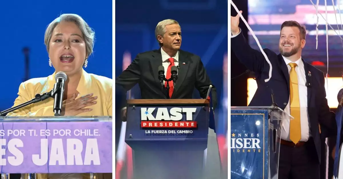 Chile elige a su próximo presidente entre una comunista y dos ultraderechistas