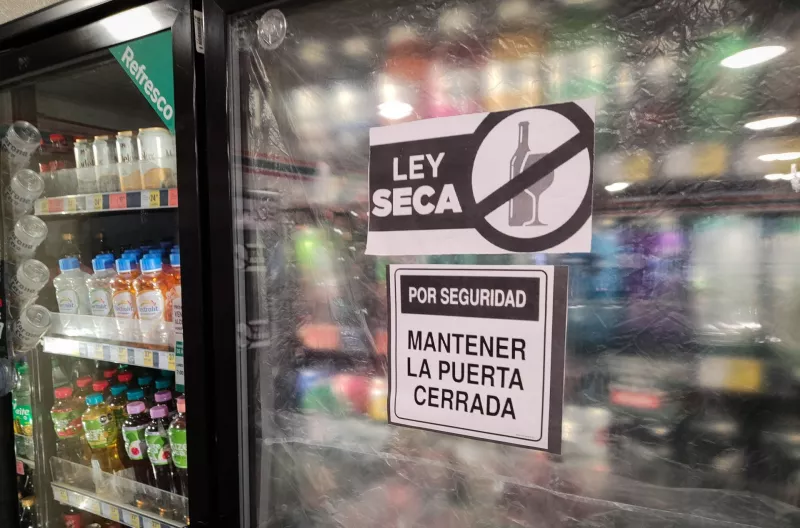 Ley Seca Iztapalapa