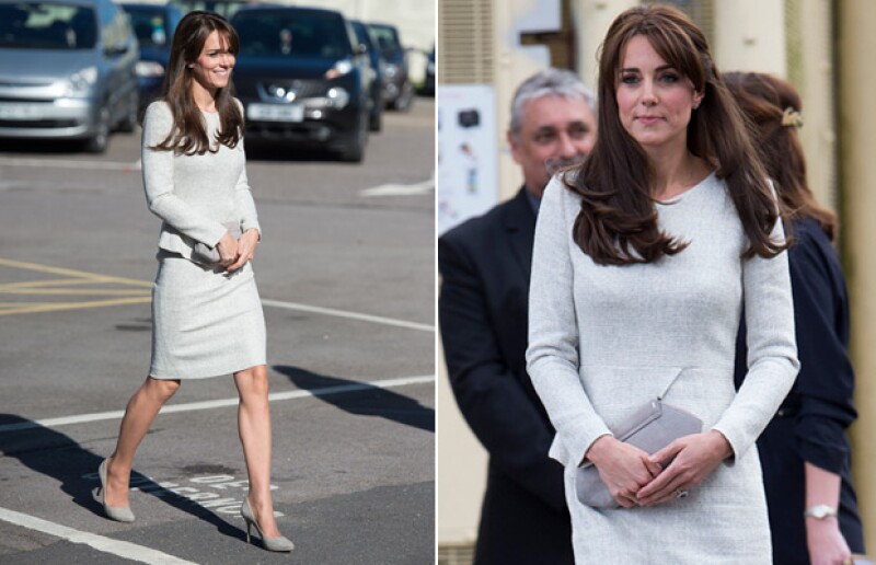 Con un look impecable, Kate lució un vestido de 550 dólares que la hizo denotar su esbelta figura a meses de haberse convertido en mamá por segunda ocasión.