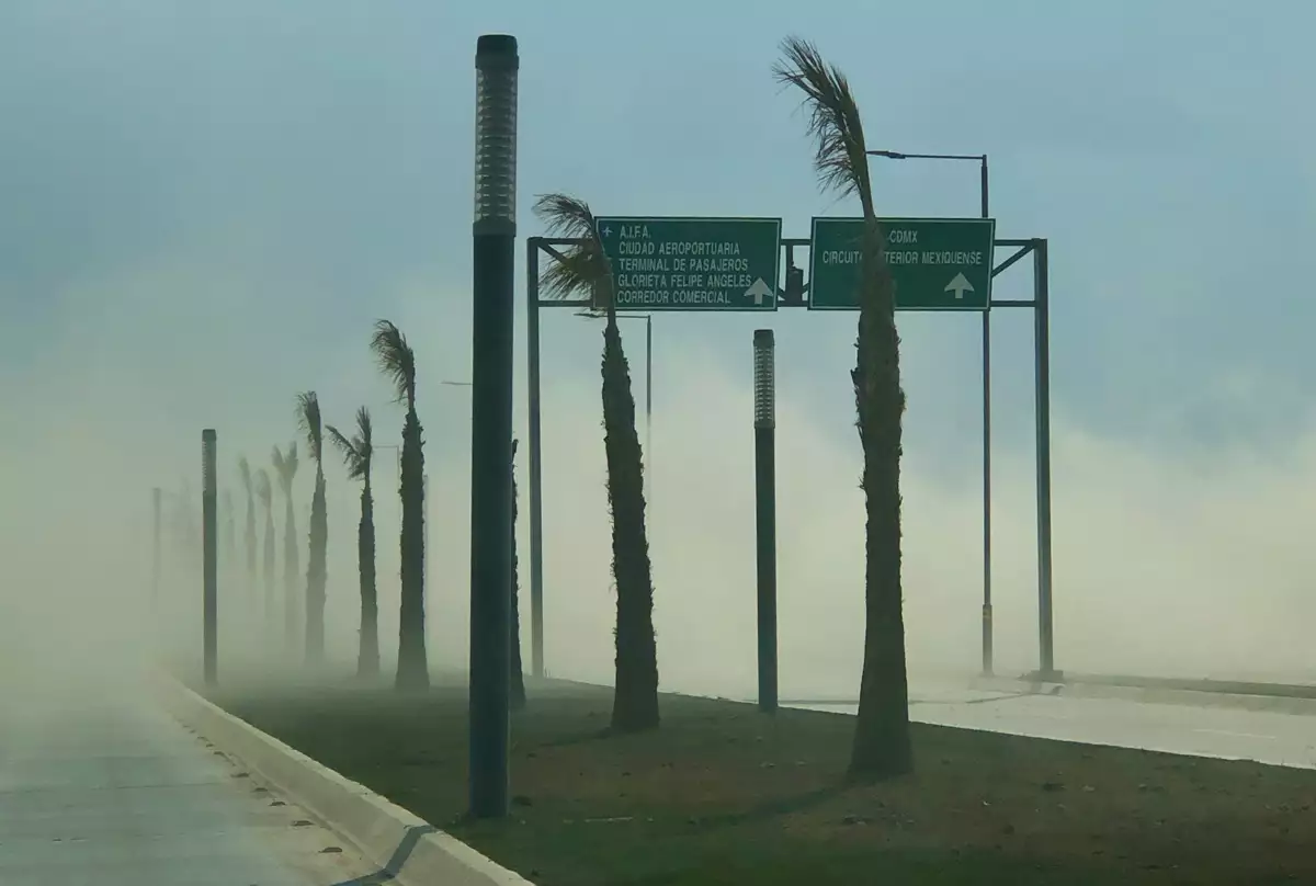 Al interior del AIFA siguen las obras