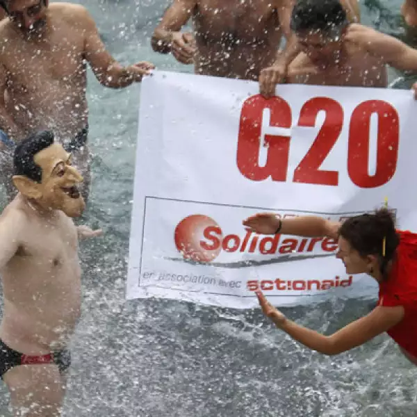 Niza, en el sureste de Francia, ha sido epicentro de varias protestas contra la cumbre en Cannes.