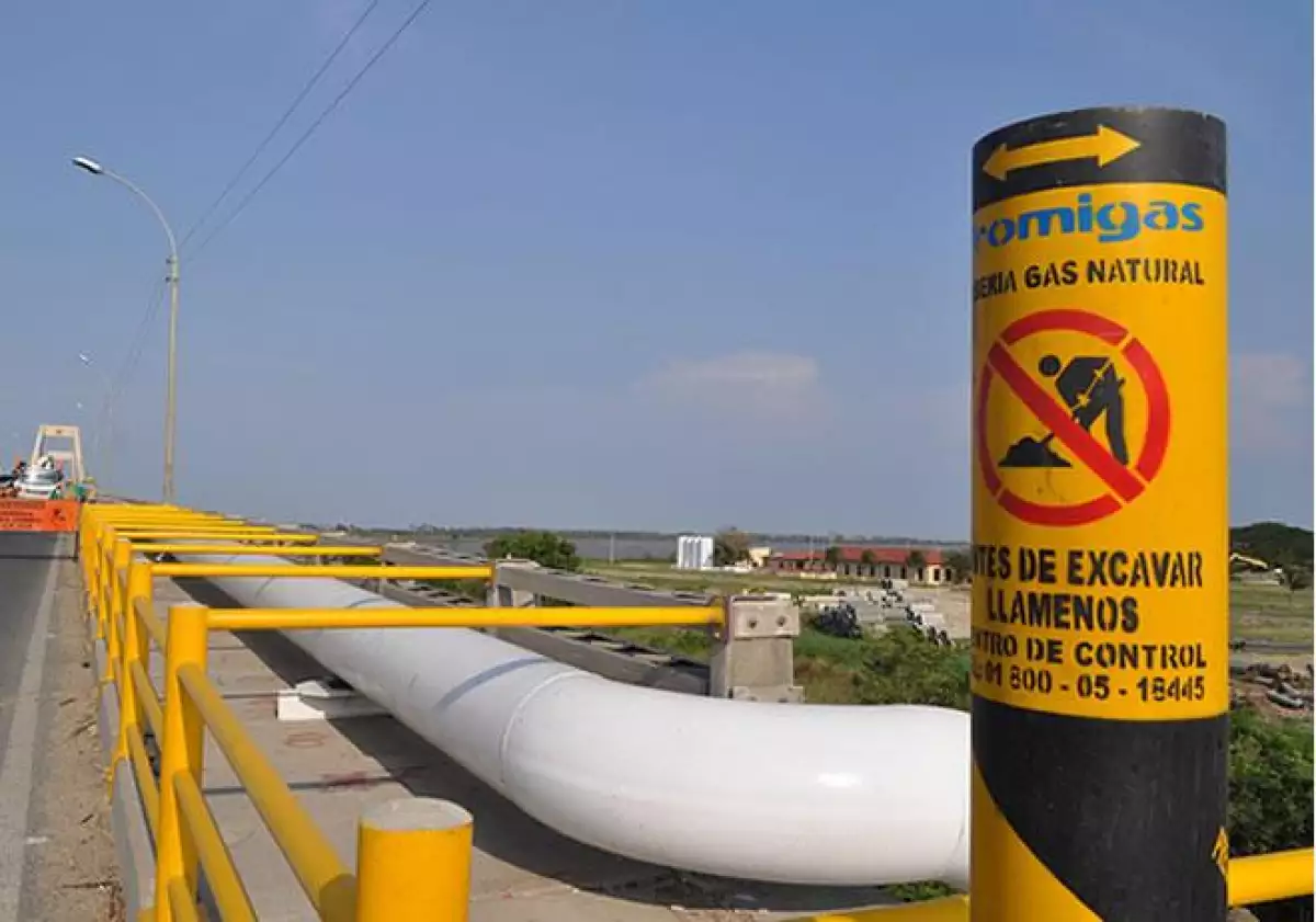 Tubo de gas
