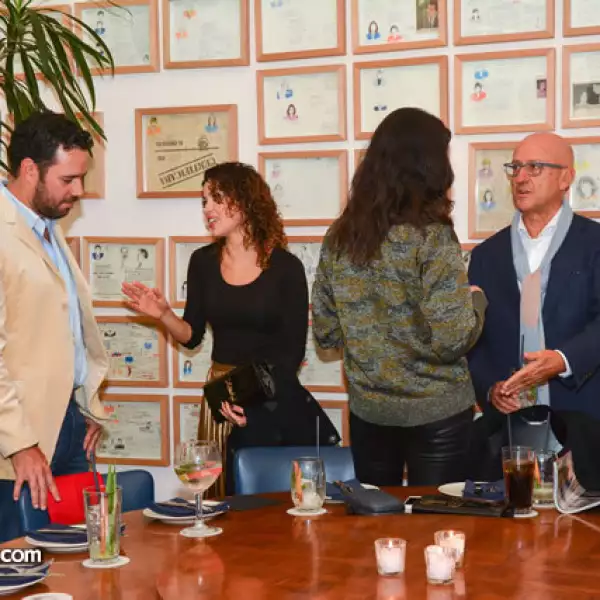 Héctor Pacheco,Fernanda Hernández,Joanna Faria y Andrea Panconesi