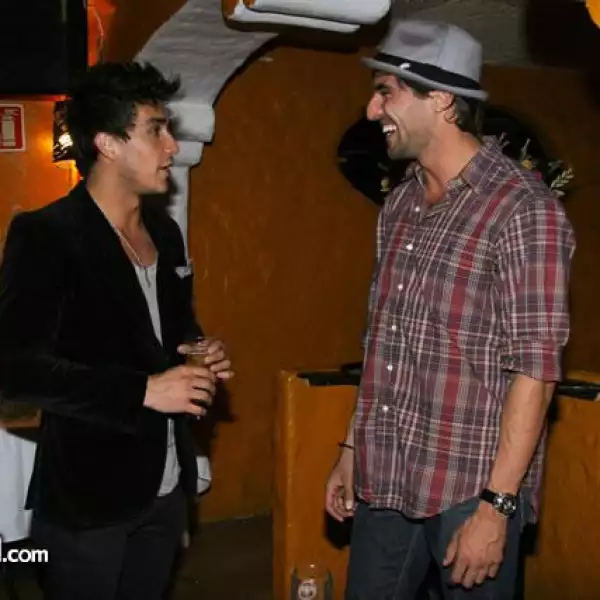 Emmanuel Orendayn y Osvaldo de León