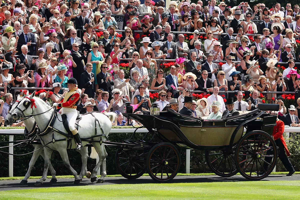 Racegoers Enjoy The Start Of Royal Ascot