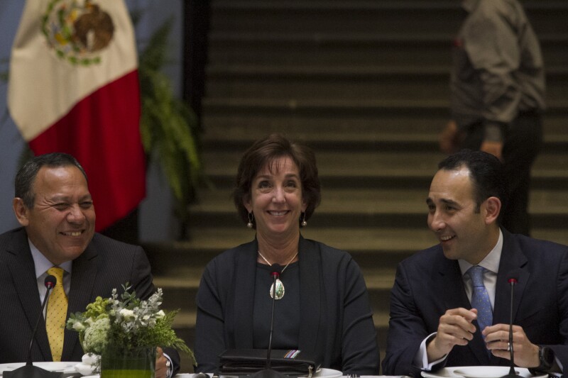 La embajadora Roberta Jacobson