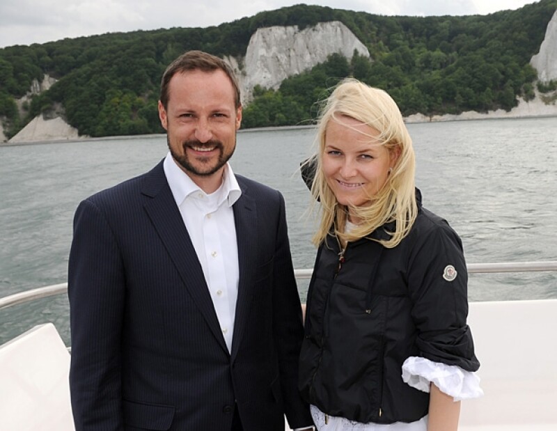 Haakon y Mette-Marit de Noruega.