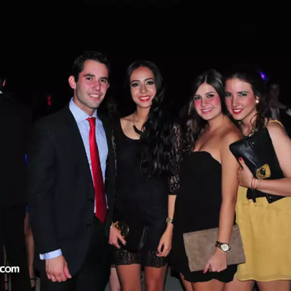 Guillermo Nájera, Estela Jauregui, Majo Castillo y Paloma Mayorga