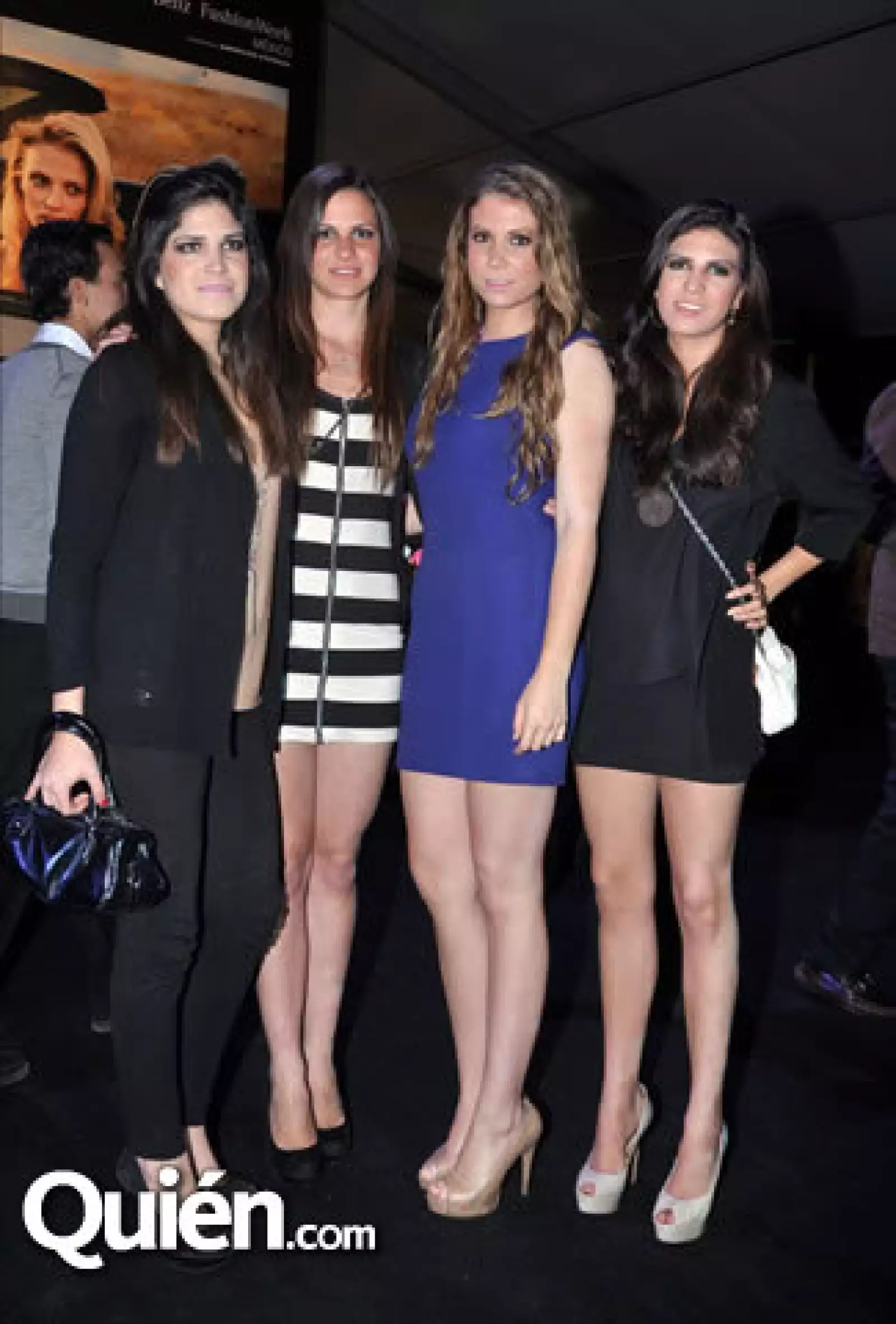 María Rodríguez, Regina Font, Alexis Finkler y Ana Rodríguez