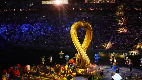 Ceremonia inaugural del Mundial de Futbol de Qatar 2022 en el estadio Al Bayt