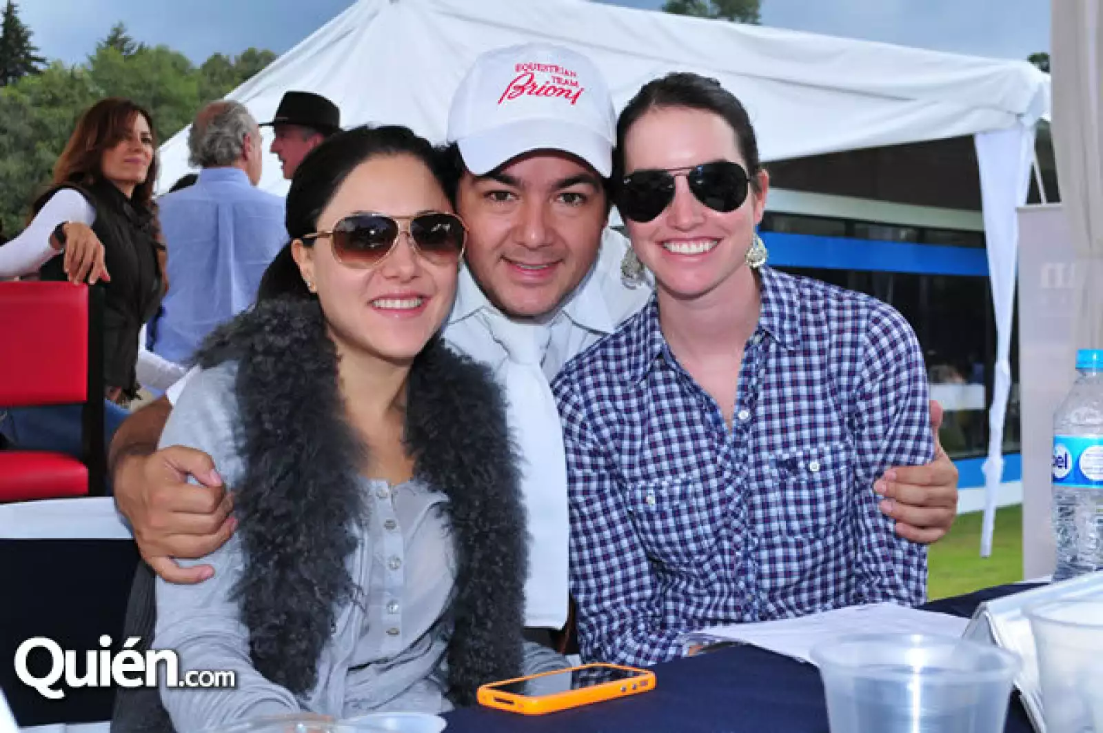 Marilly Meyer,Jorge Goñi y Lucy Campbell