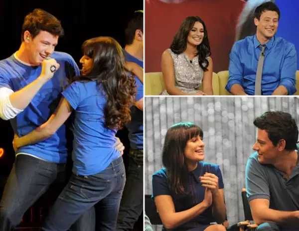 El flechazo se dio en la serie Glee.