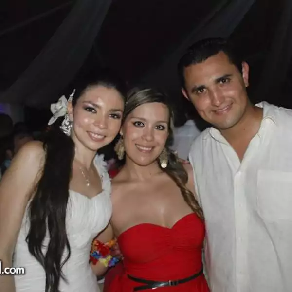Nany Acevez,Wendy de Orozco y Sergio Orozco