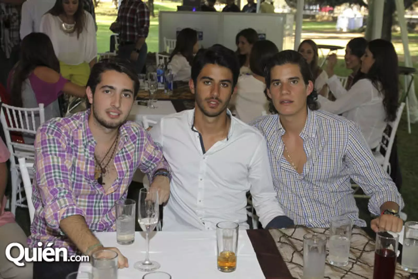 Diego Fajer, Jaime Almada y José Covarrubias