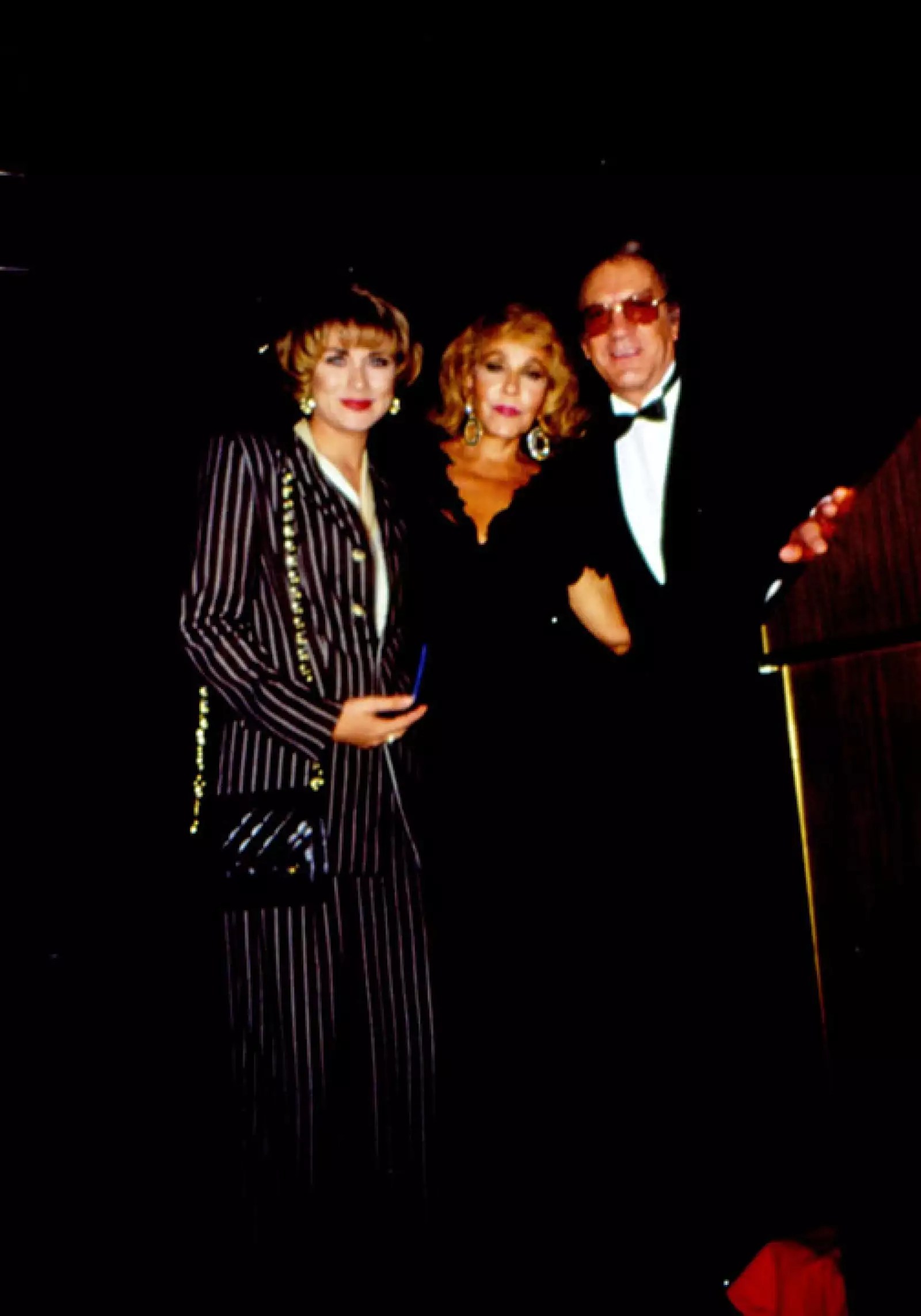 Con Silvia Pinal y Leticia Calderon en un evento en el Hotel Camino Real 1993.