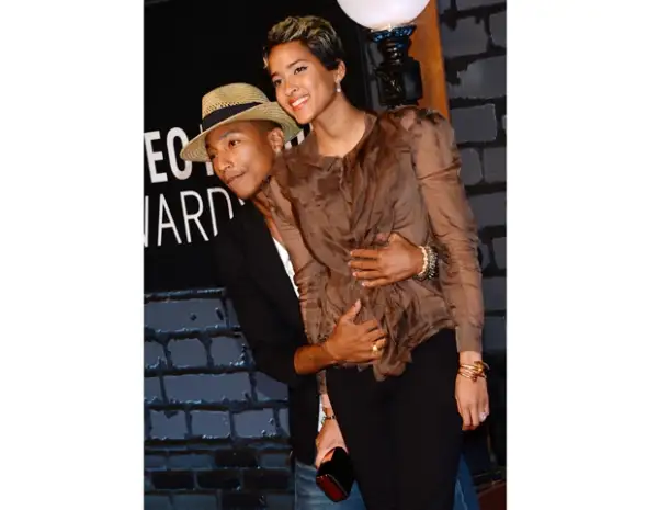 Pharrell y Helen se casaron en Florida con invitados como Usher.