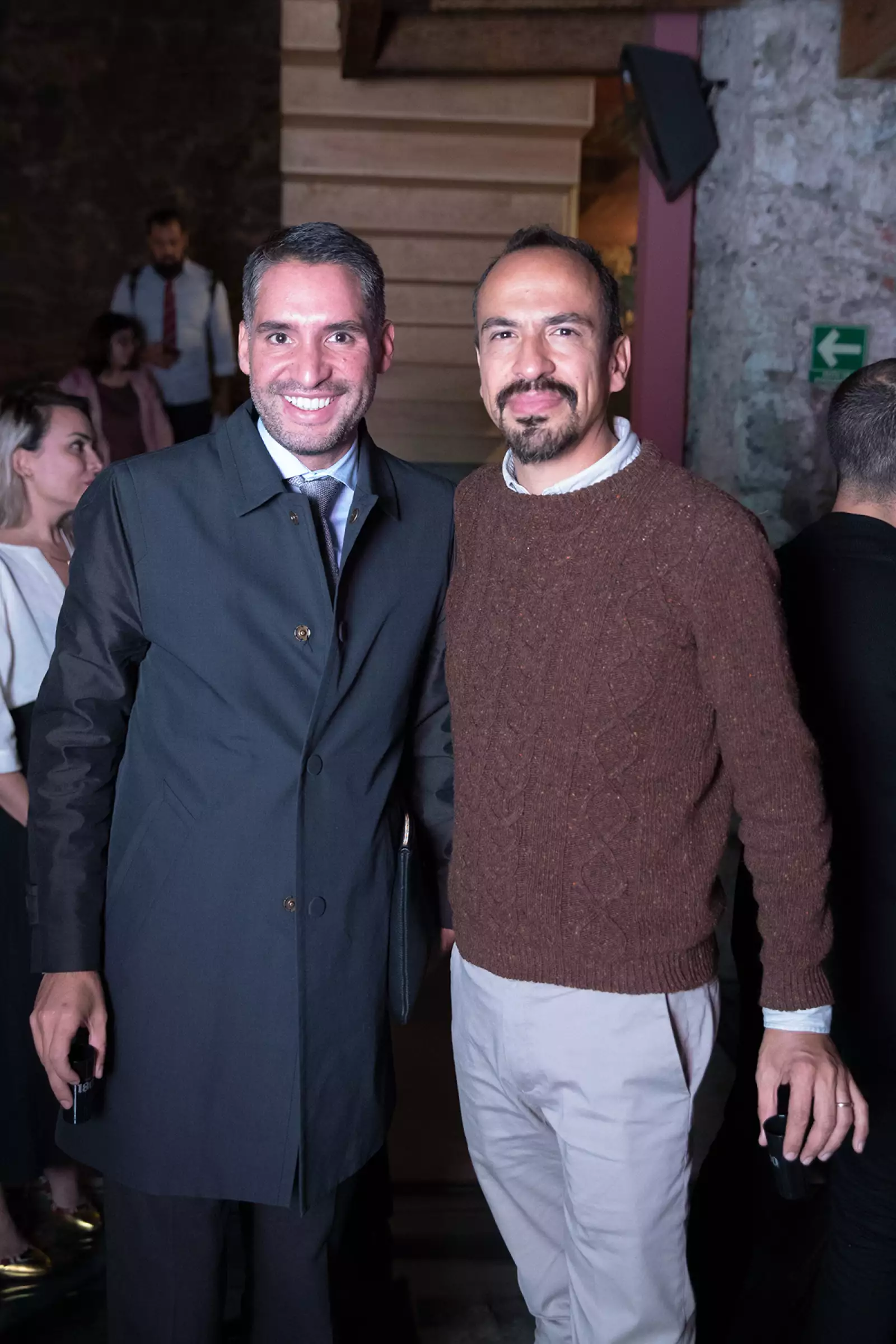 Cena con los miembros del consejo de "Campamento"