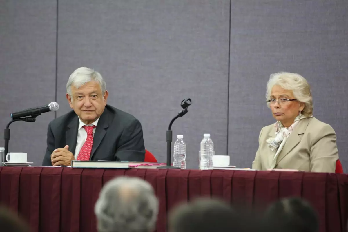 AMLO y Olga