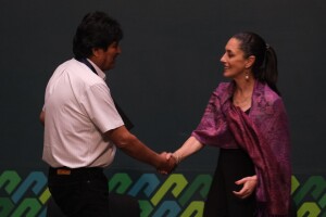 evo morales cdmx