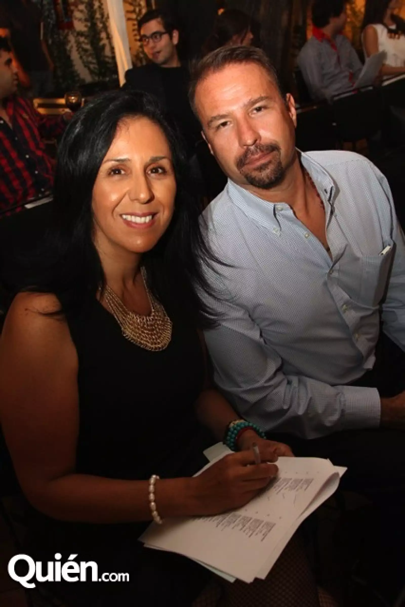 Marissa Magaña y Rodrigo Navarro