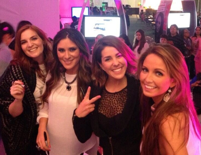 La ex Jeans. De izquierda a derecha: Angie, Melissa, Regina y Karla.