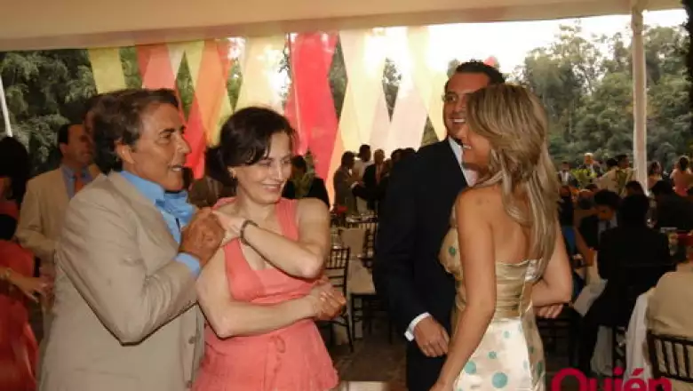 Jaime Camil, Nilda Patricia Velasco, Ernesto Zedillo, Rebeca Saenz