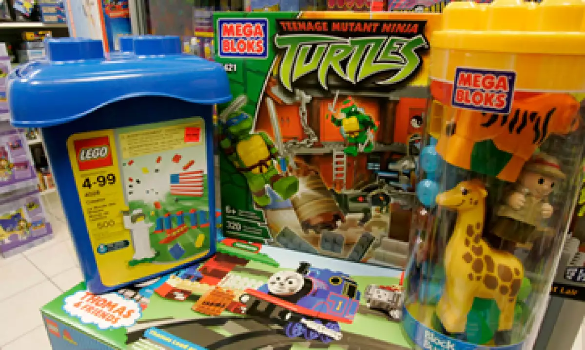 Mega Brands, fundada en 1967 vende bloques de construcción para niños. (Foto: Reuters)
