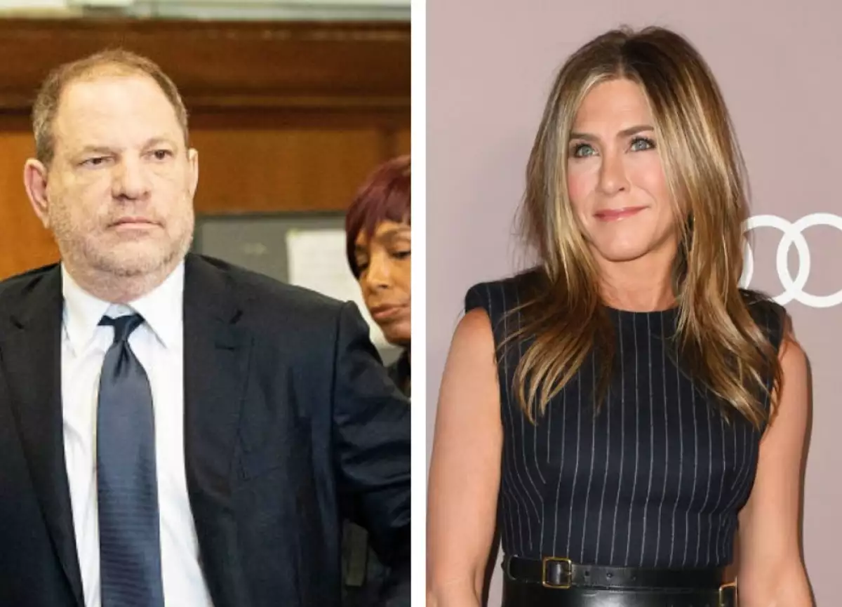 Harvey Weinstein y Jennifer Aniston