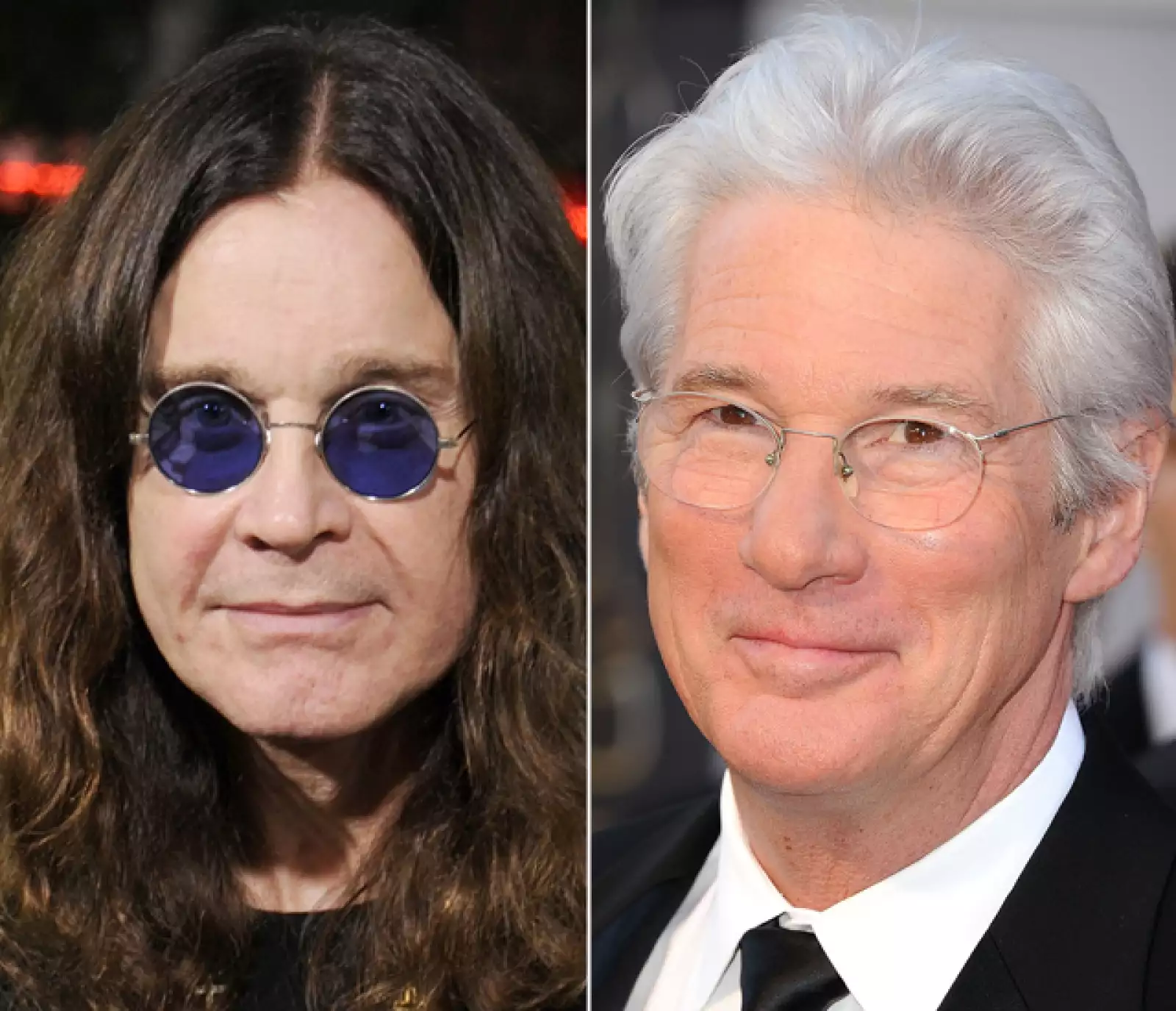 Ozzy Osbourne tiene 64 años y Richard Gere 63, ¿quién se ve más viejo?
