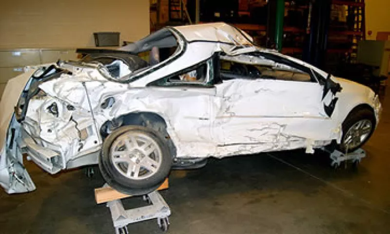 Un automóvil de la marca que sufrió un fatal accidente en 2010. (Foto: Cortesía de CNNMoney)