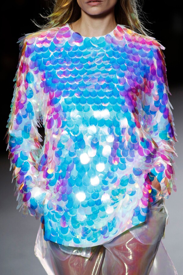 Balmain show, Detail, Fall Winter 2018, Paris Fashion Week, France - 02 Mar 2018
