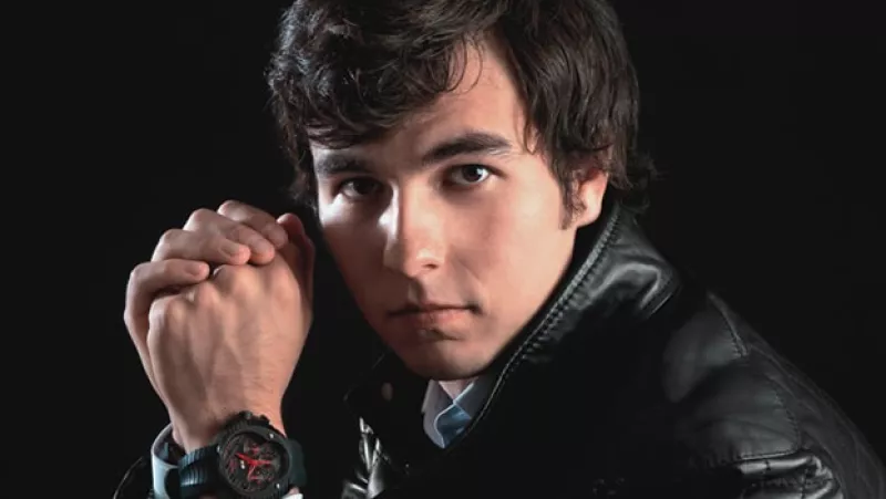 Sergio "Checo" Pérez tiene 20 años y es nativo de Guadalajara, Jalisco.