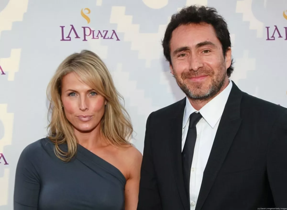 Aquí con Stefanie Sherk.