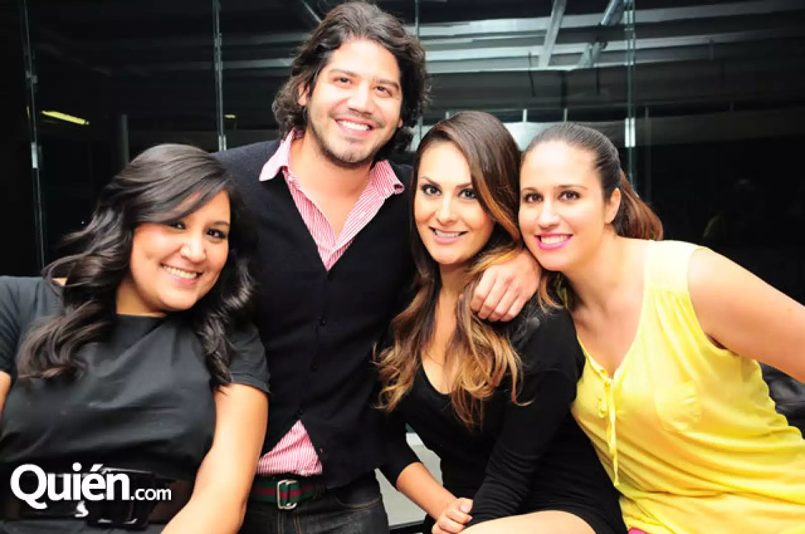 Bere Basauri, Alexis Ornelas, Erika Rangel y Carmen Alatorre