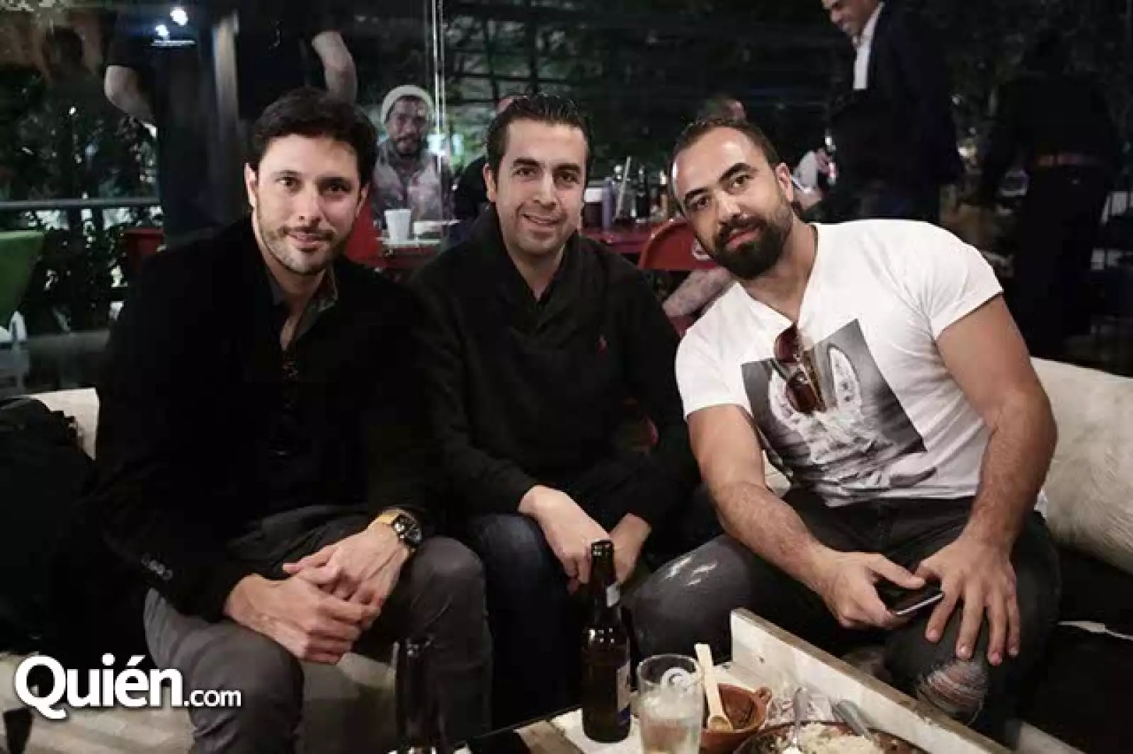 Manolo de la Portilla,Rodolfo Ramírez y Enrique Sada