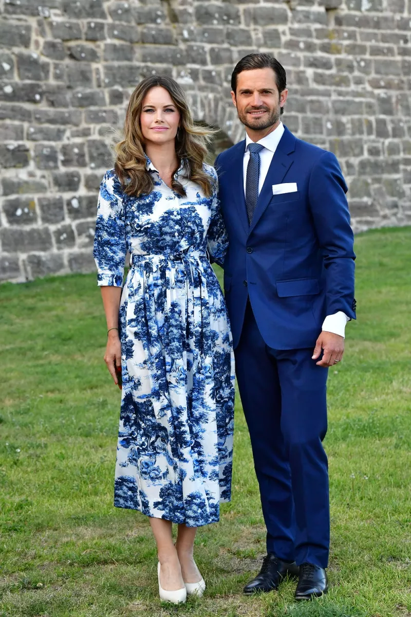 Princesa Sofía y el príncipe Carlos Felipe 