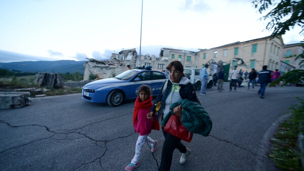 Sismo en Norcia, Italia