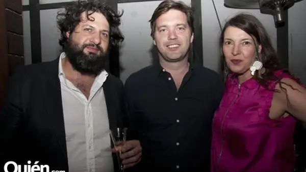 Juan Gaitan,Ben Loveless y Ciléne Andréhn