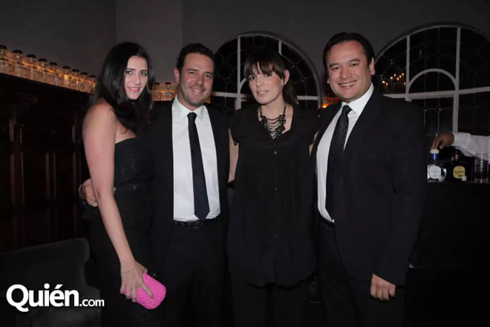 Johanna Faria, Héctor Pacheco, Sara Galindo y Héctor Pardo