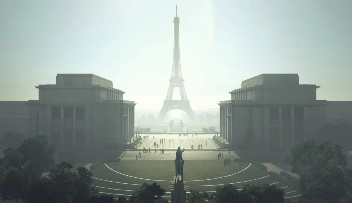 One Line Eiffel