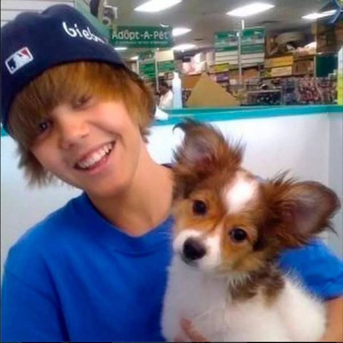Justin Bieber aseguró que Sammy es el mejor perro que tenido.