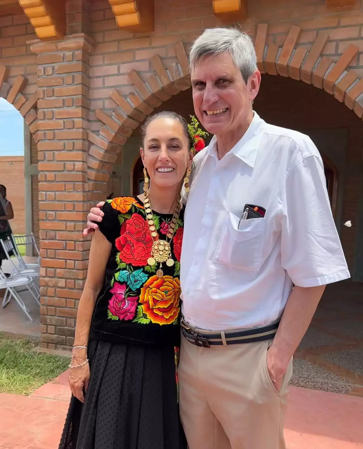 Claudia Sheinbaum y Jesus María Tarriba