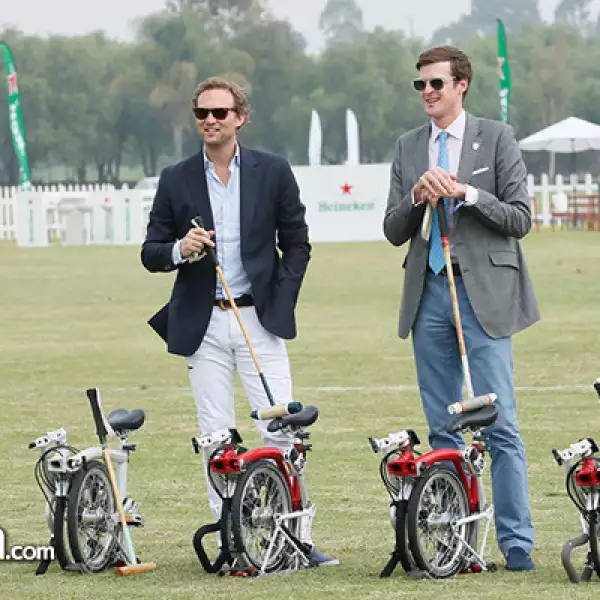 Ebe Sievwright y Ben Vestey